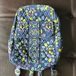 Vera Bradley Floral Quilted Backpack